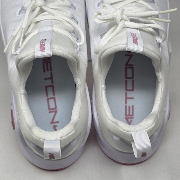 Nike Free Metcon 6 White Elemental Pink Training FJ7126-106 Women's Size 11 New - Picture 10 of 10
